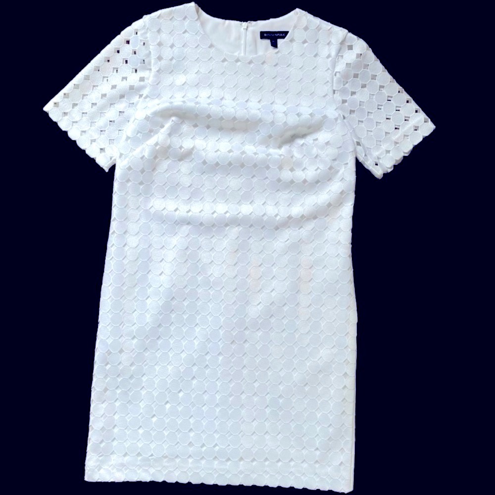 Banana Republic White Dress
